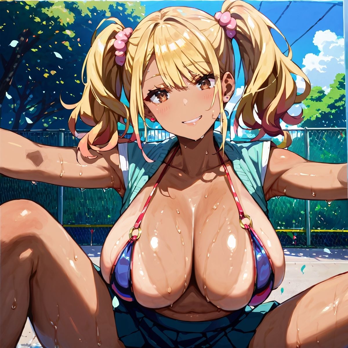 サンプル画像1:爆乳●K中出し倶楽部！【たっぷりボリューム434枚！】Vol.6(青春童貞) [d_608501]