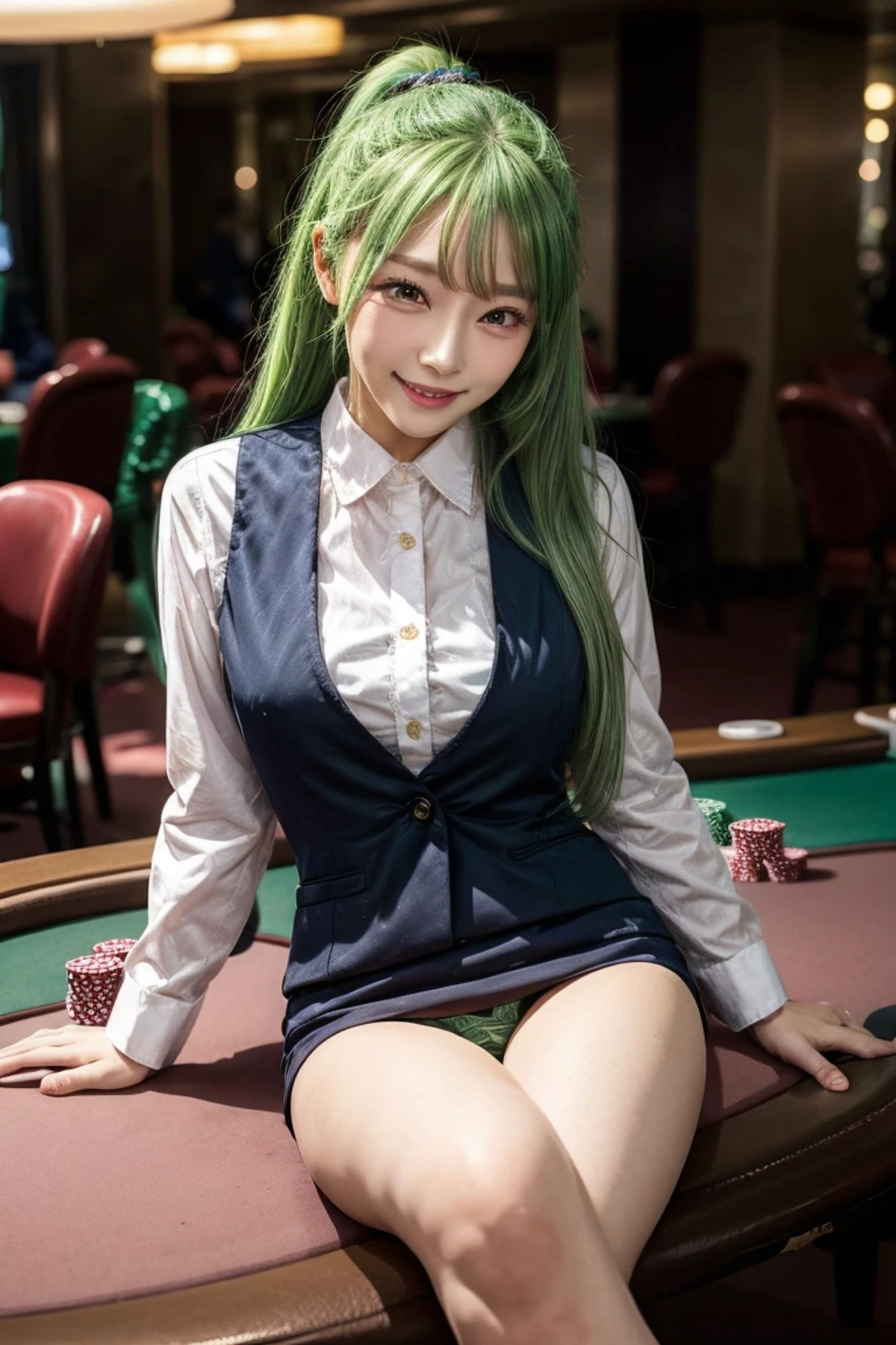 サンプル画像6:AI美女 / midori vol.3 「グラビア撮影会」(AI美女 / midori) [d_608530]