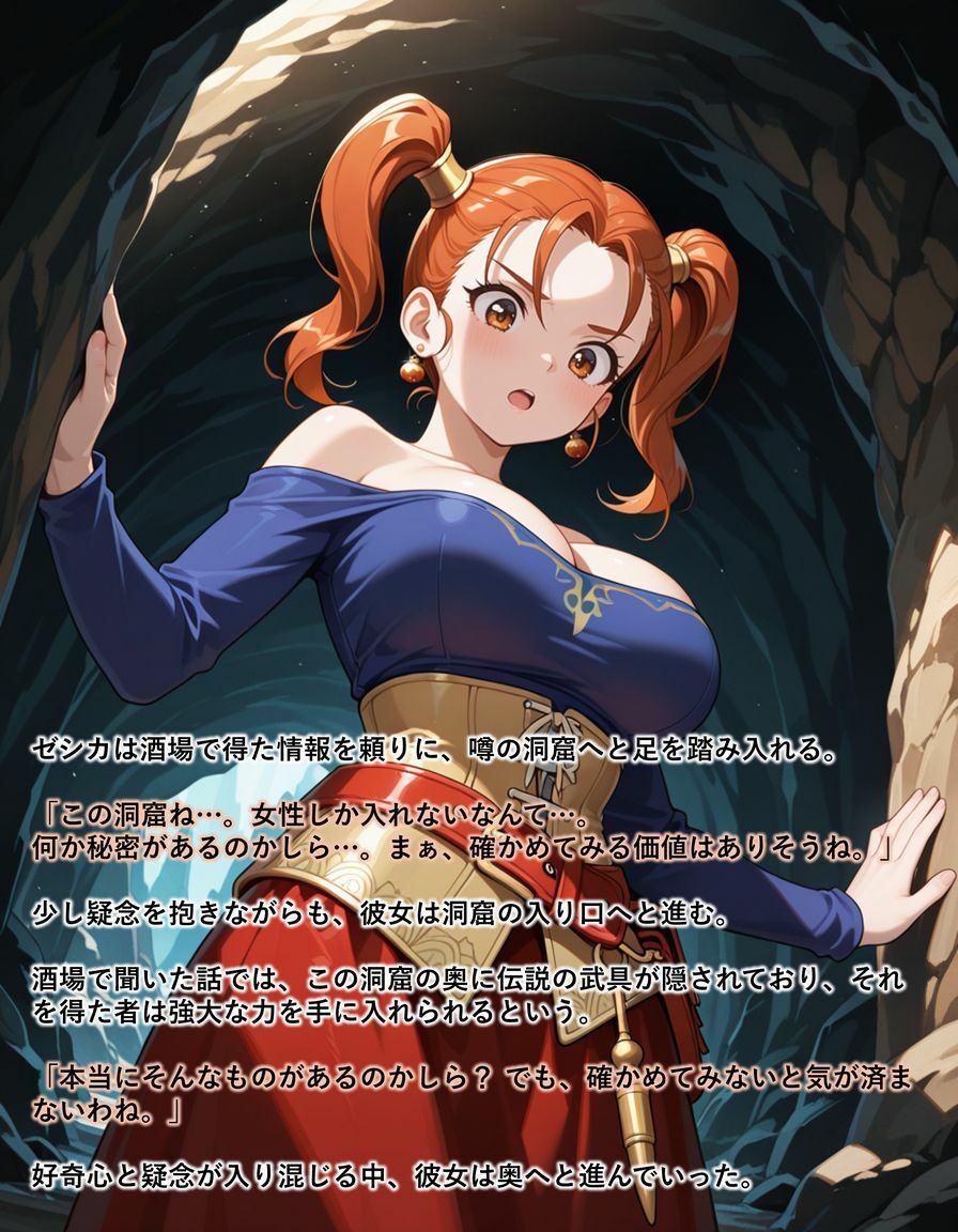 サンプル画像1:巨乳魔法使いの末路(ZZ90°) [d_608577]