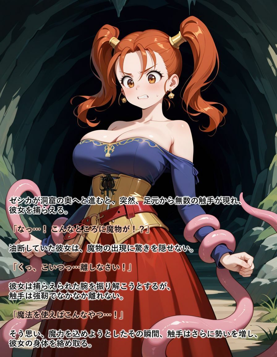 サンプル画像2:巨乳魔法使いの末路(ZZ90°) [d_608577]