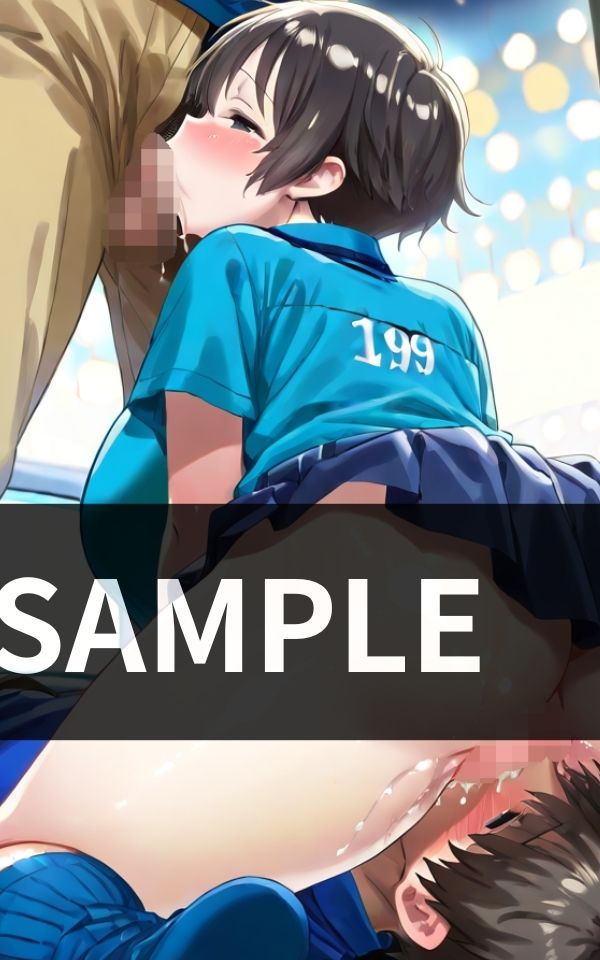 サンプル画像2:兄貴の彼女はソフトボール部主将 急に3P始まって焦った！(紅蓮螺旋) [d_608678]