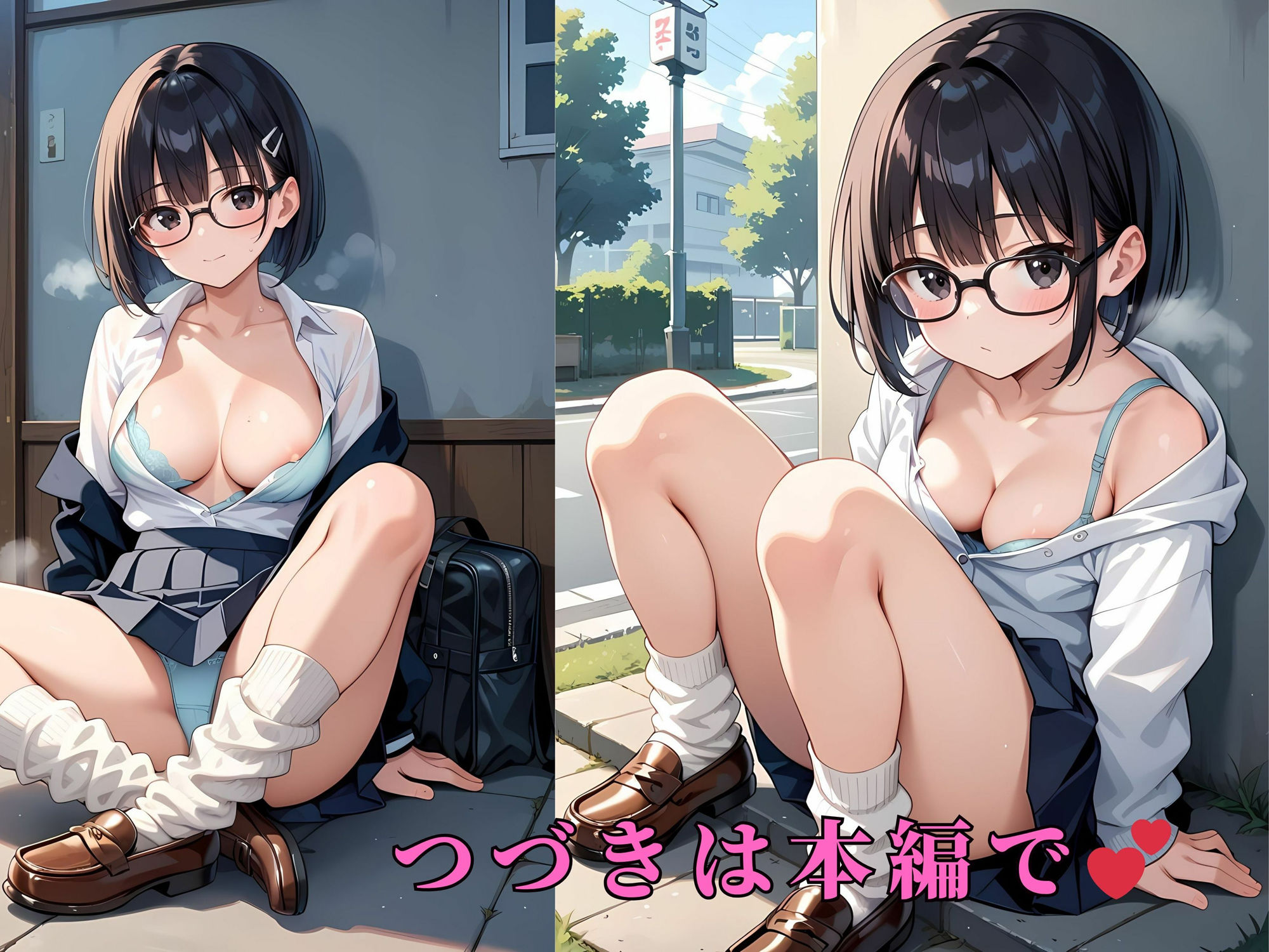 地味メガネっ子の淫欲-見た目からは想像できない絶頂ご奉仕 画像10