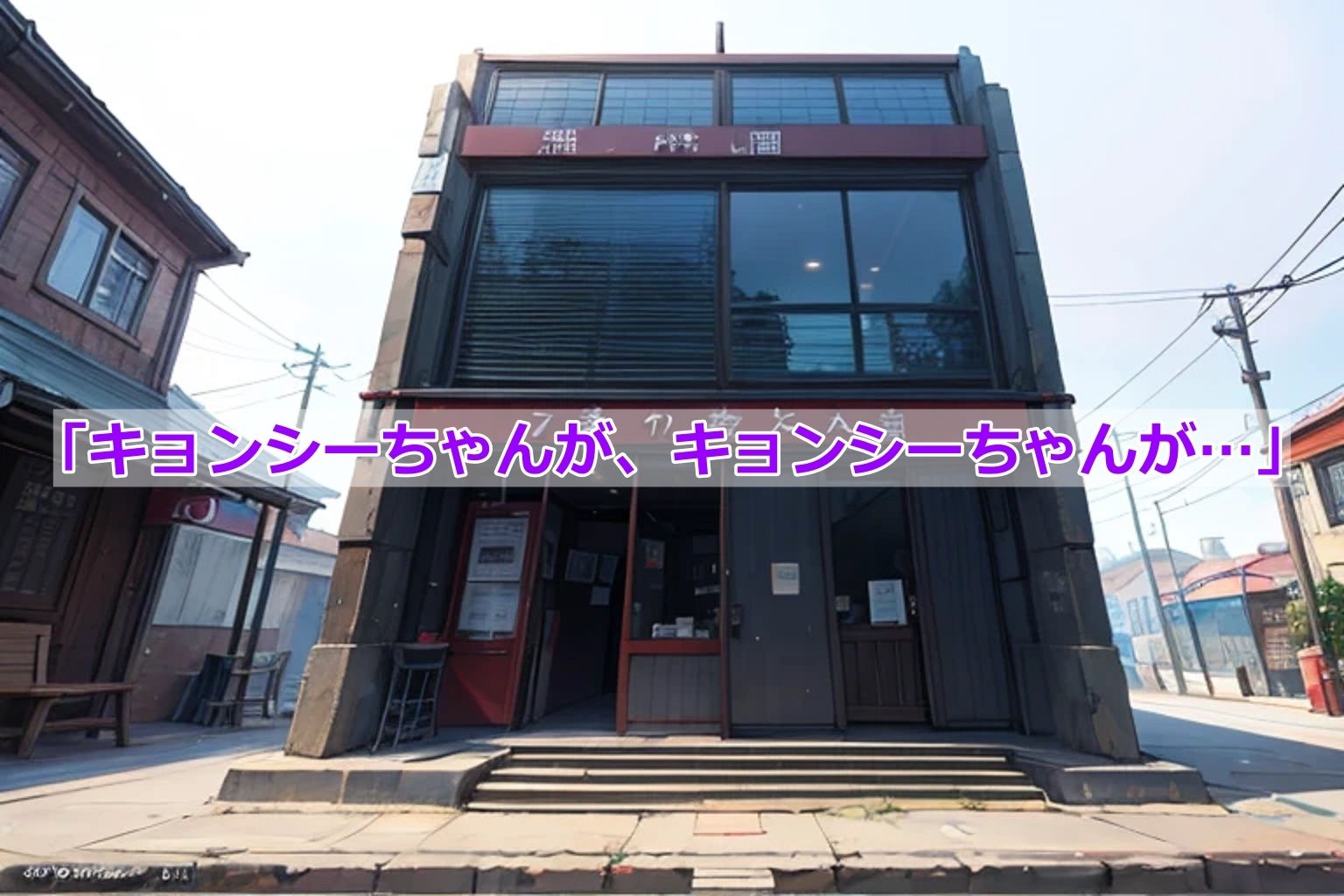 サンプル画像5:がんばれ、キョンシーちゃん(くまとねこ屋) [d_608734]