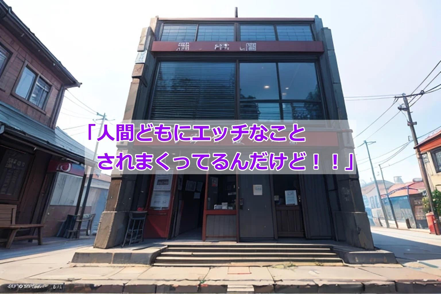 サンプル画像6:がんばれ、キョンシーちゃん(くまとねこ屋) [d_608734]