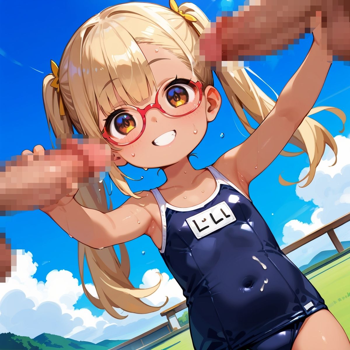 【筋肉水着】※本作品はフィクションであり登場人物は18歳以上です『●リ×スク水大作戦！〜厳選209枚収録〜 Vol.10』7