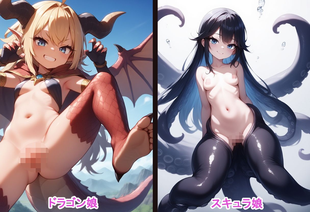 サンプル画像2:モン娘（はーと）丸出しワールド(スジマンスキー) [d_608750]