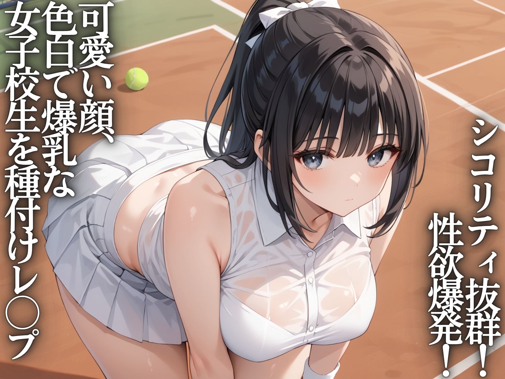 催●学園〜爆乳テニス部JKを孕ませ種付けプレス 画像1
