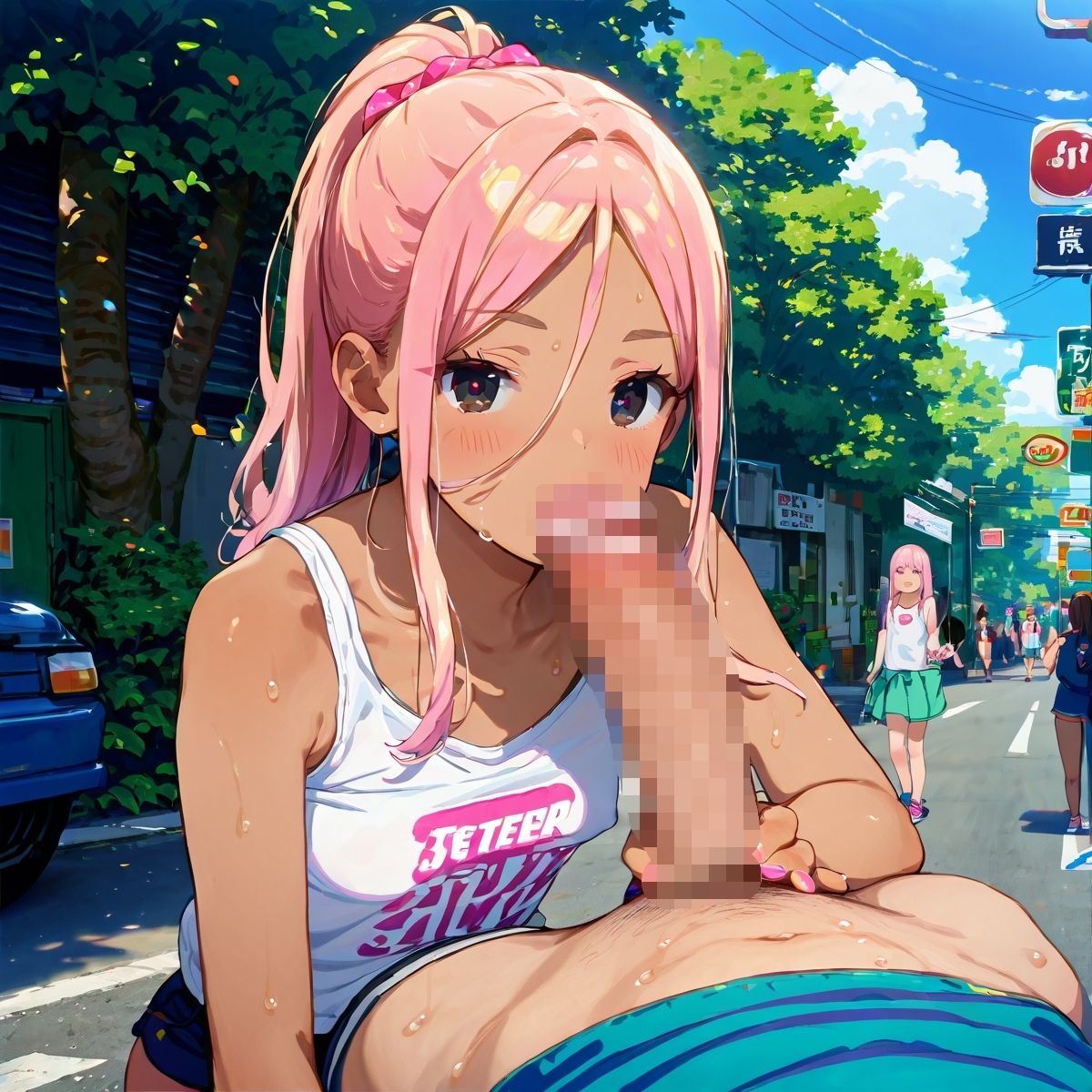 【青春童貞】汗だくタンクトップ──メス●キわからせ──『●リエロ従姉妹のハメなつやすみ。【厳選437枚収録】Vol.7』6