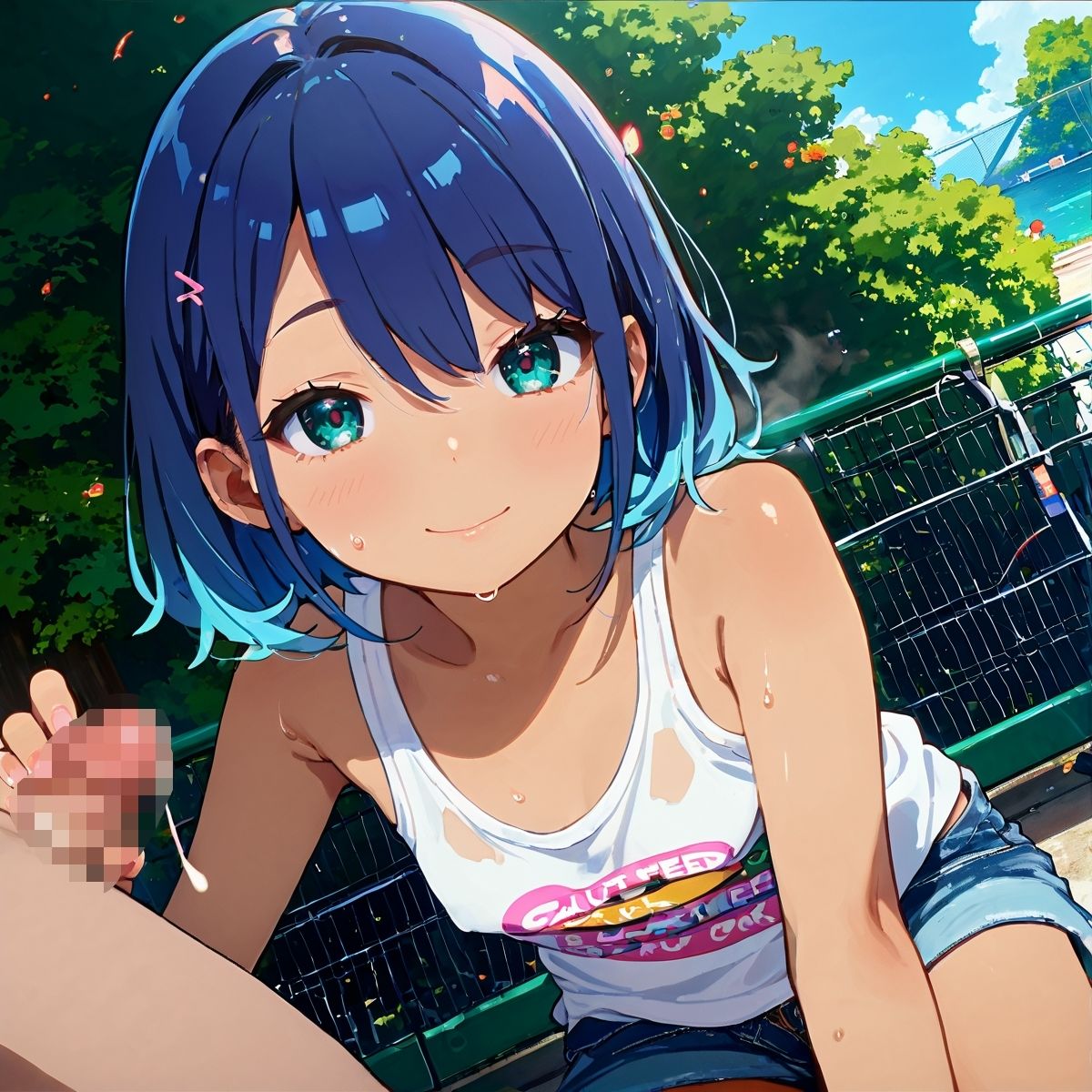 【青春童貞】汗だくタンクトップ──メス●キわからせ──『●リエロ従姉妹のハメなつやすみ。【厳選437枚収録】Vol.7』8