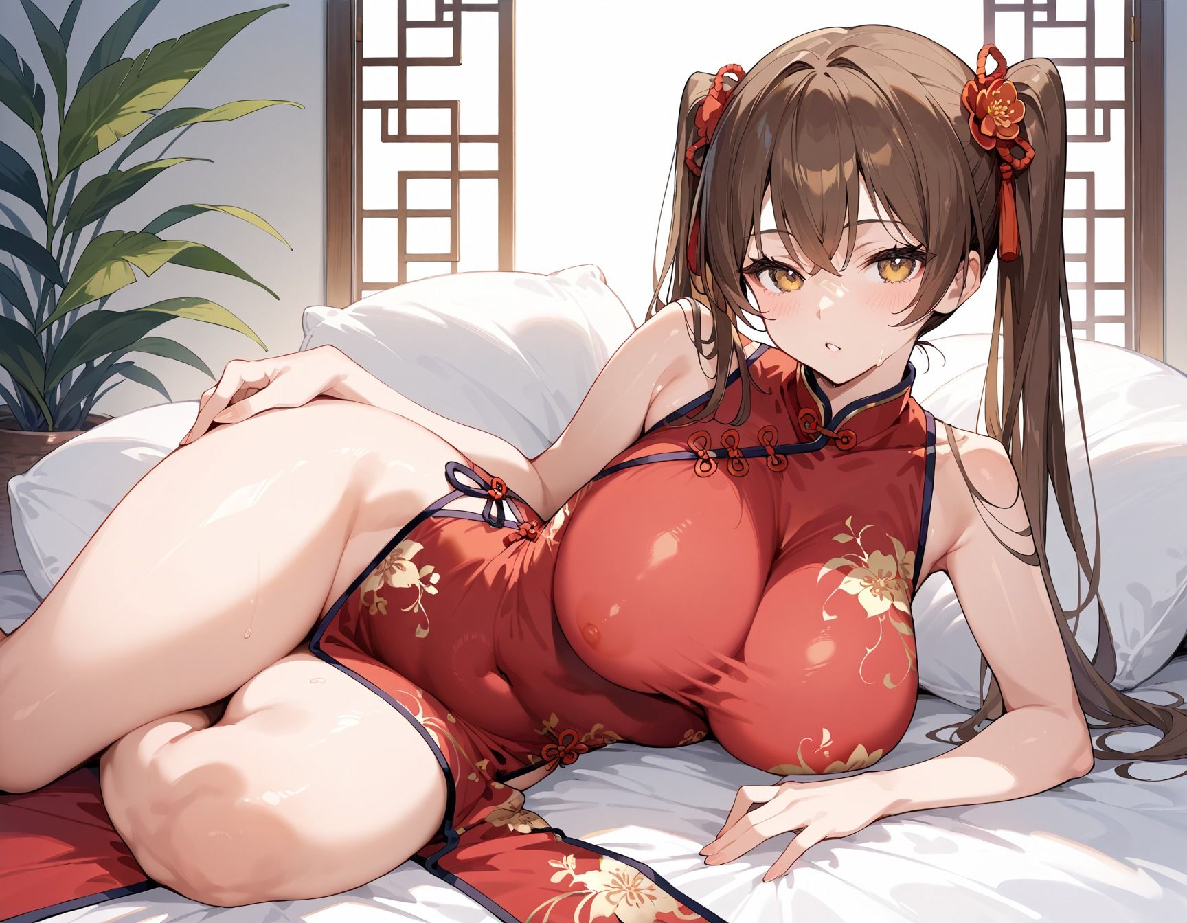 サンプル画像2:私立種付交尾学園・文化祭〜チャイナ風俗編〜(寿司モン) [d_608784]