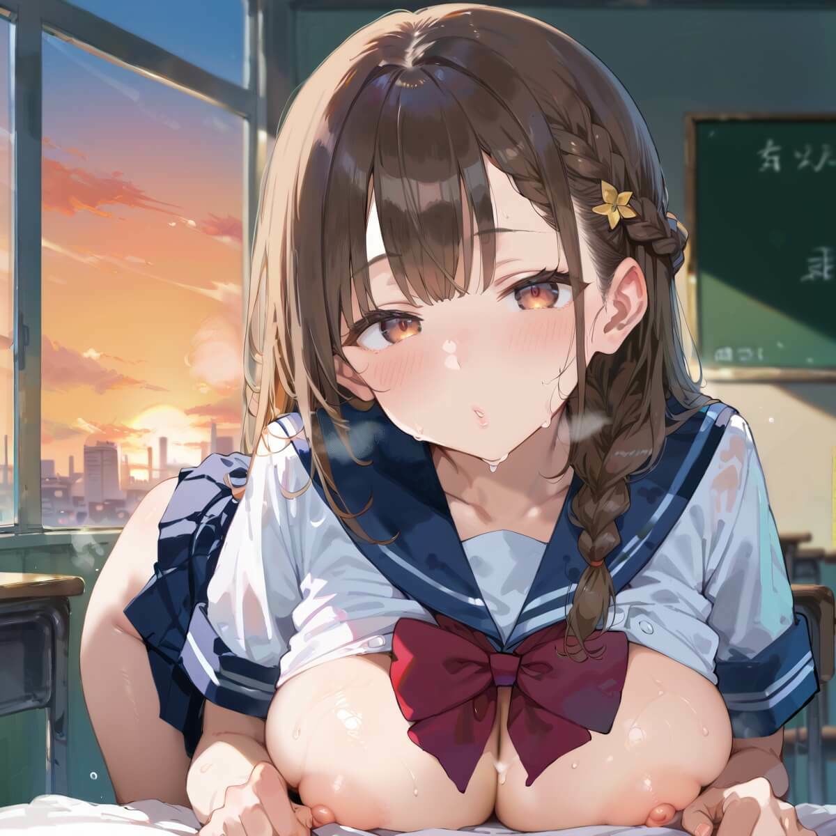 夕焼けと君が眩しくて4・190枚 画像8