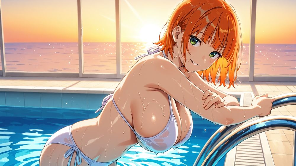 サンプル画像4:爆乳アイドルデュオが撮影現場で淫らに堕ちる中出し調教【4K】(御一堂) [d_608833]