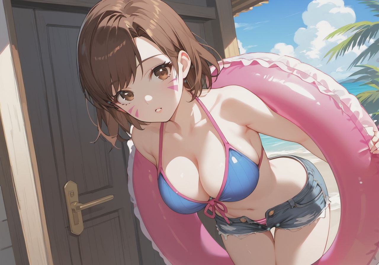 サンプル画像2:夏だ！海だ！ギャルをナンパしてパコパコしよう！(生ハメ帝国) [d_608836]