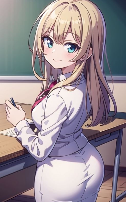 サンプル画像3:新米教師はオレのもの今年もイイ新米が入りました(ましゅまろしょこら) [d_608886]