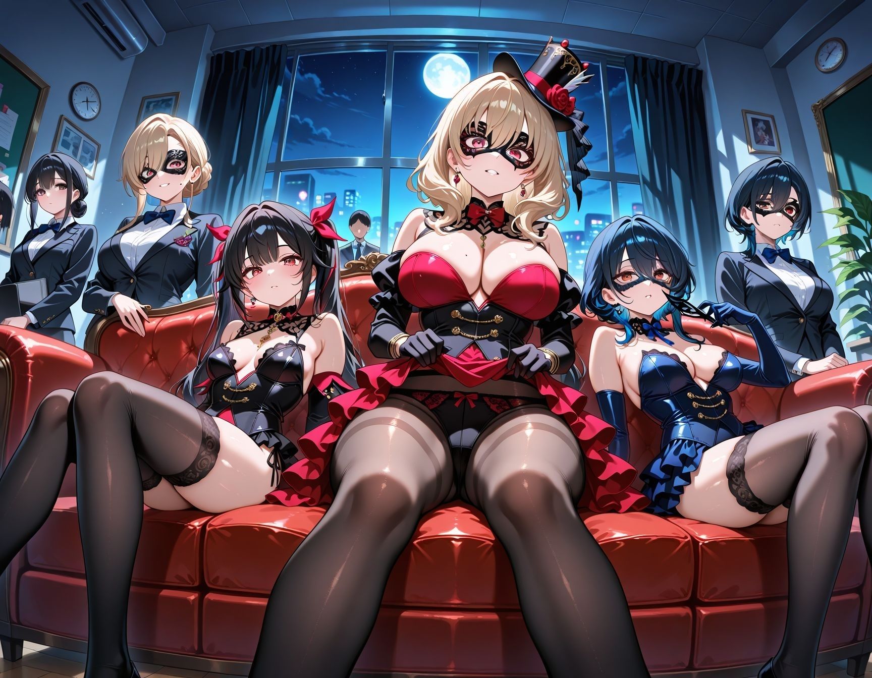 サンプル画像1:性指導室  秘密の夜会編(マリモッコリ) [d_608897]