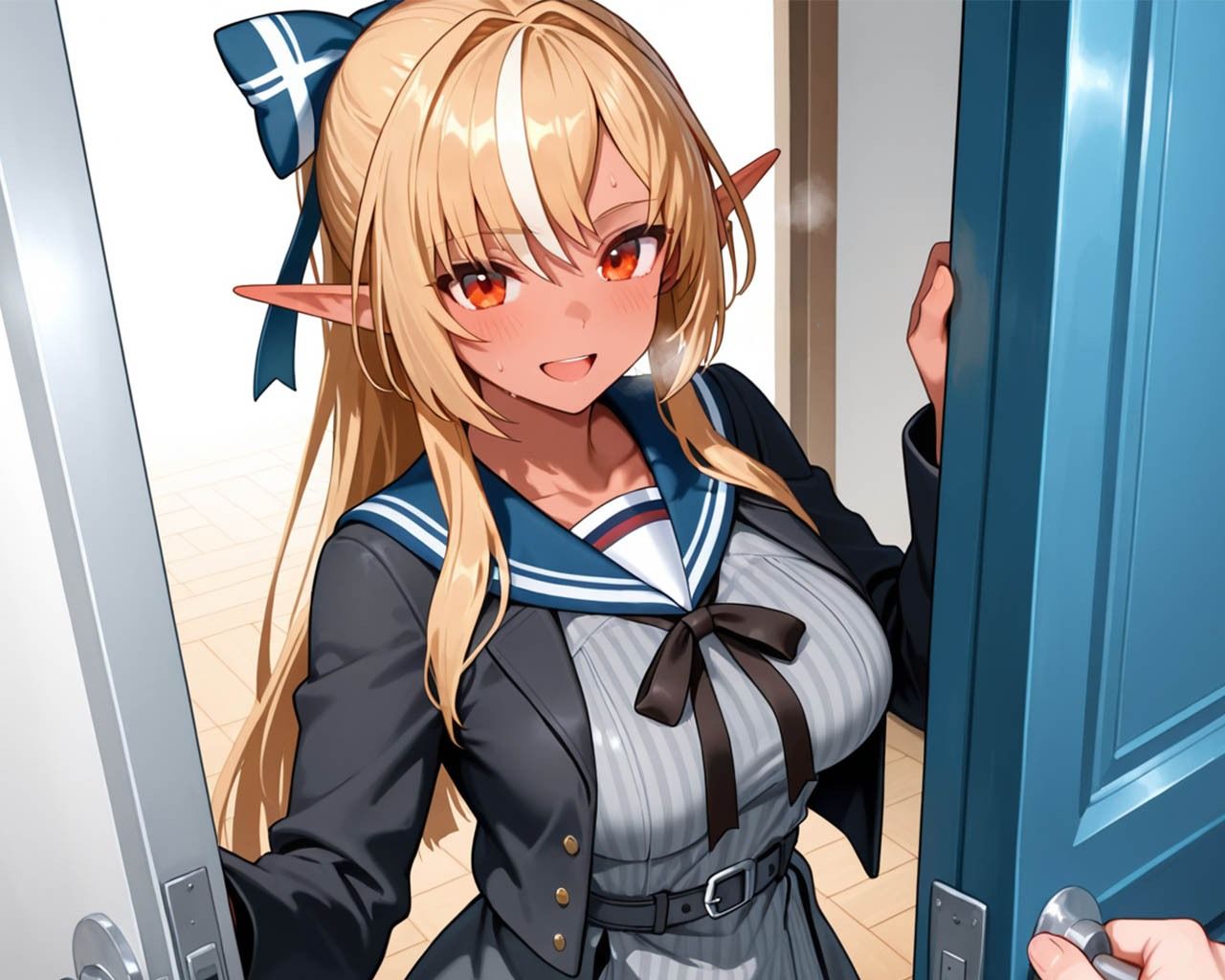 サンプル画像1:ホ〇ライブIF〜不知火フ〇アは淫乱であるSEXファンミ編〜(妄想コレクション) [d_608915]