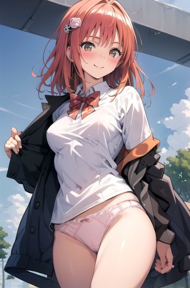 サンプル画像3:【あつがりな私たち】 地球温暖化は深刻化 日本の南に位置する私たちの学校は サウナ状態 服より命を優先した私達が直面したのは カラダの温暖化問題でした・・  ＃17(スタジオかぐや) [d_608935]