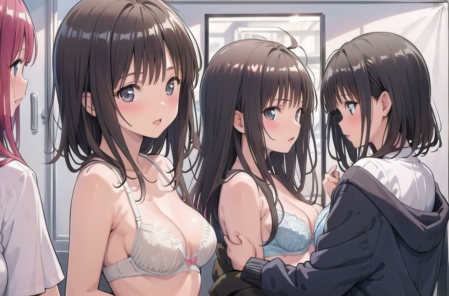 サンプル画像6:【あつがりな私たち】 地球温暖化は深刻化 日本の南に位置する私たちの学校は サウナ状態 服より命を優先した私達が直面したのは カラダの温暖化問題でした・・  ＃17(スタジオかぐや) [d_608935]