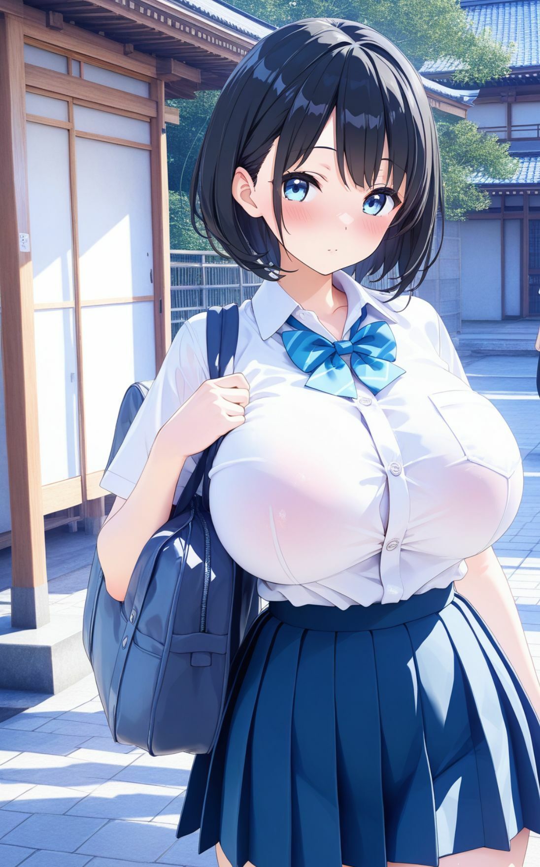 サンプル画像2:港◯案件 〜容赦無く回される女子校生たち〜(ゆり) [d_608953]