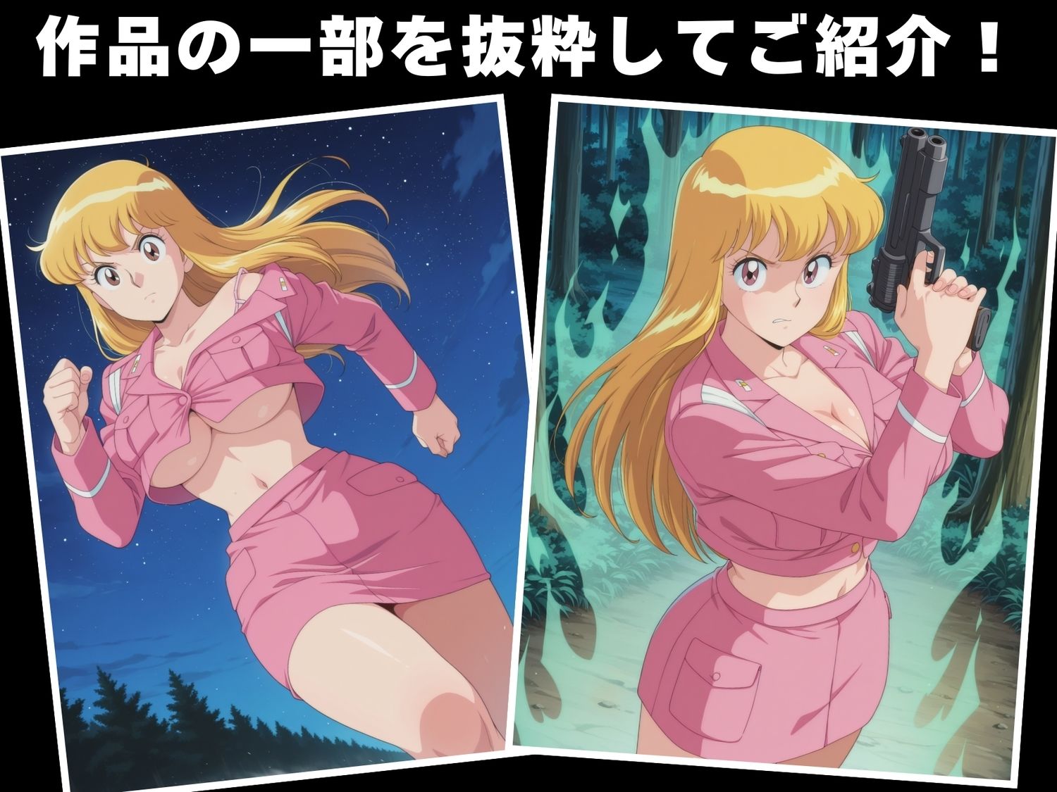 サンプル画像1:【完全敗北】秋本・カ●リーヌ・麗子(にじいろスケッチ) [d_609007]