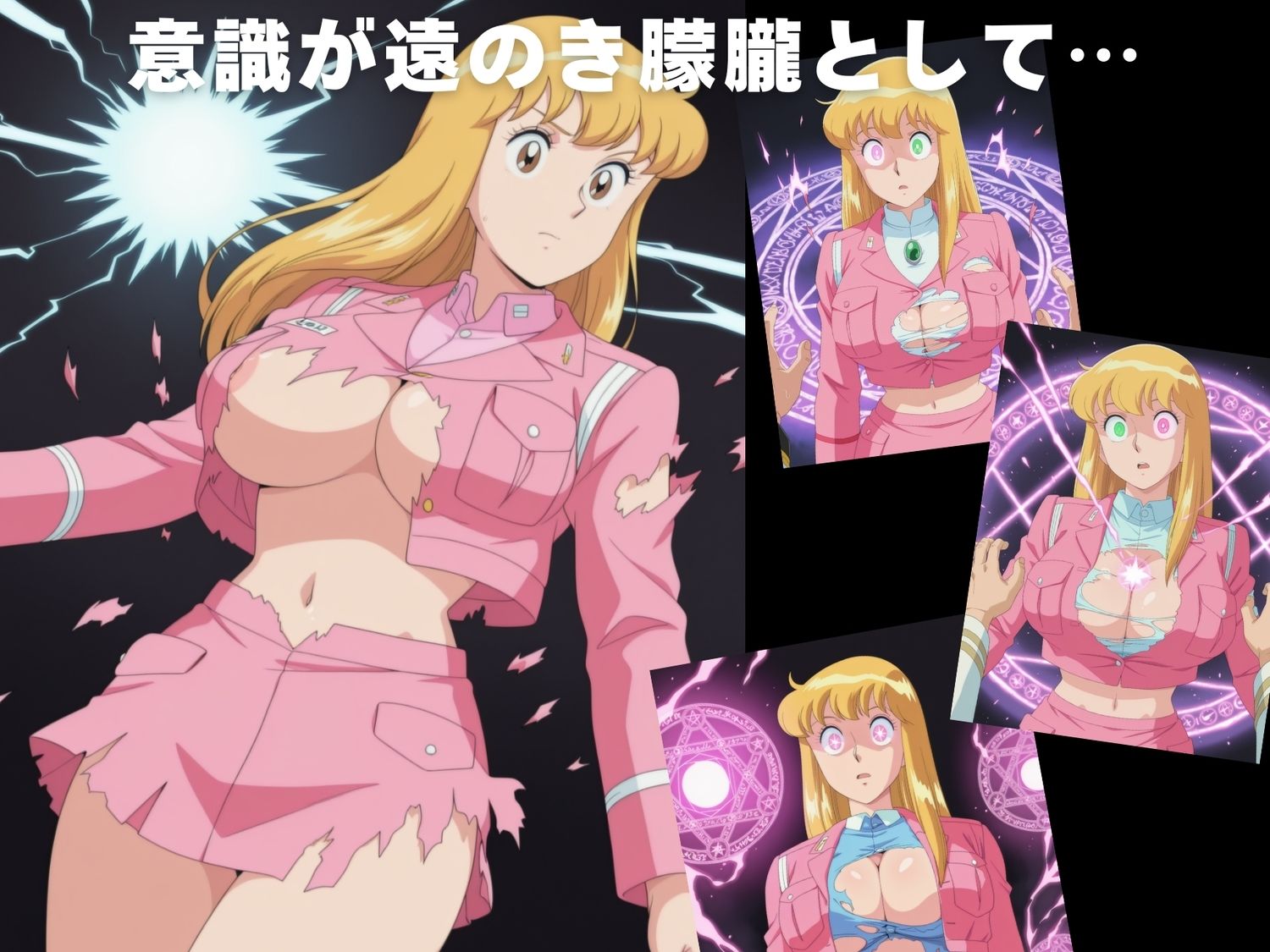 サンプル画像3:【完全敗北】秋本・カ●リーヌ・麗子(にじいろスケッチ) [d_609007]