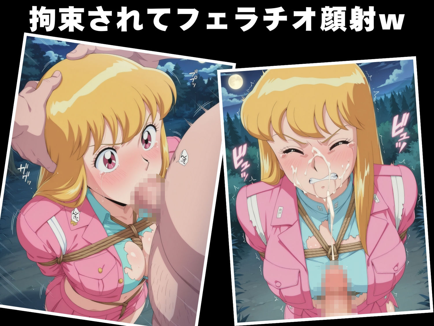 サンプル画像5:【完全敗北】秋本・カ●リーヌ・麗子(にじいろスケッチ) [d_609007]