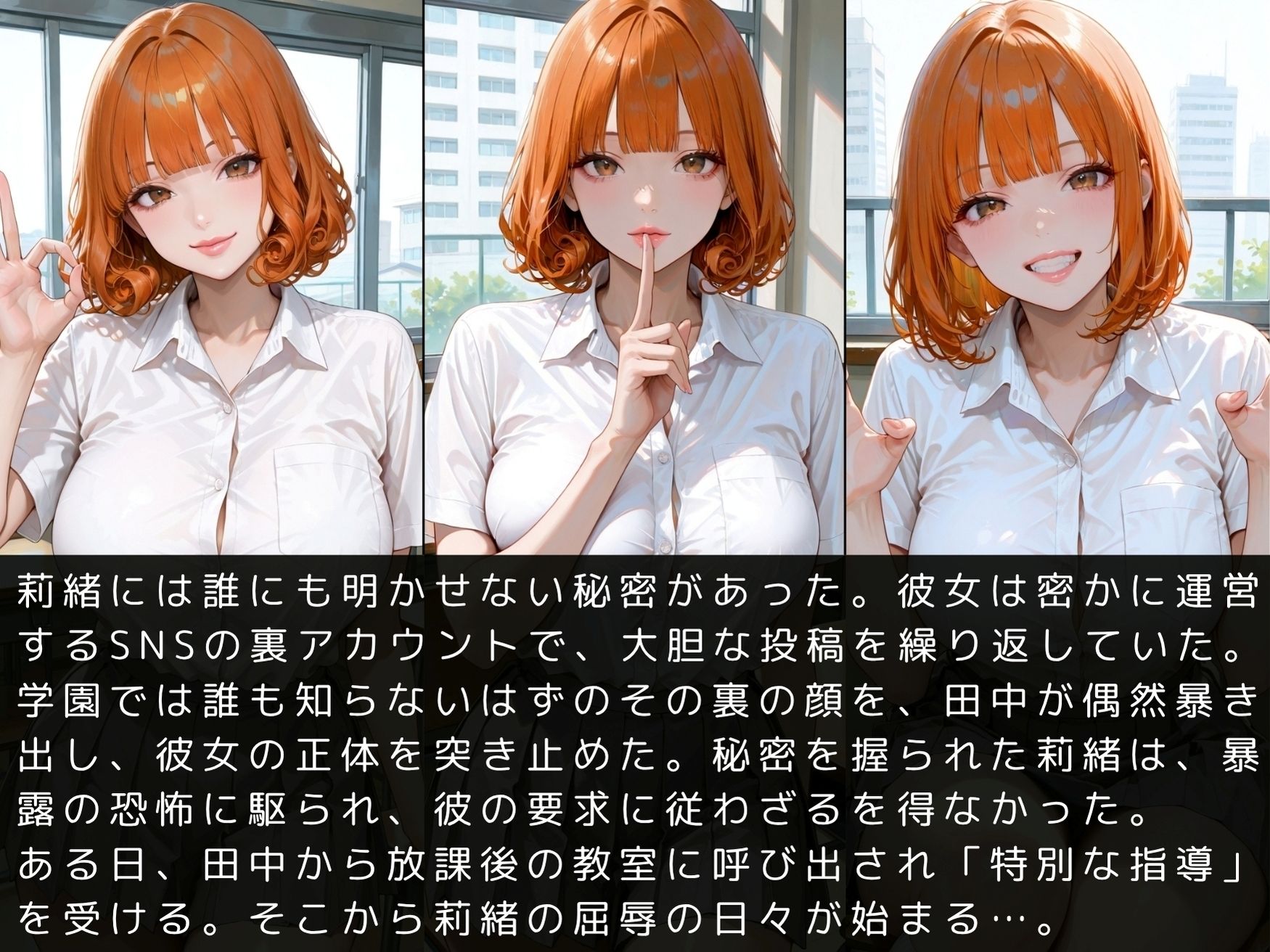 サンプル画像4:放課後の性指導 〜水瀬莉緒 の禁断の記録-ハメ撮り(mapuememaru) [d_609018]