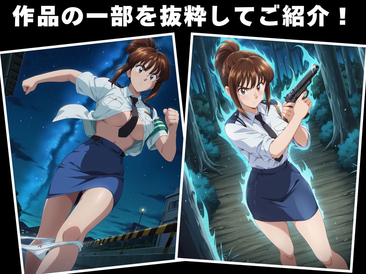 サンプル画像1:【完全敗北】擬● 珠纏(にじいろスケッチ) [d_609021]