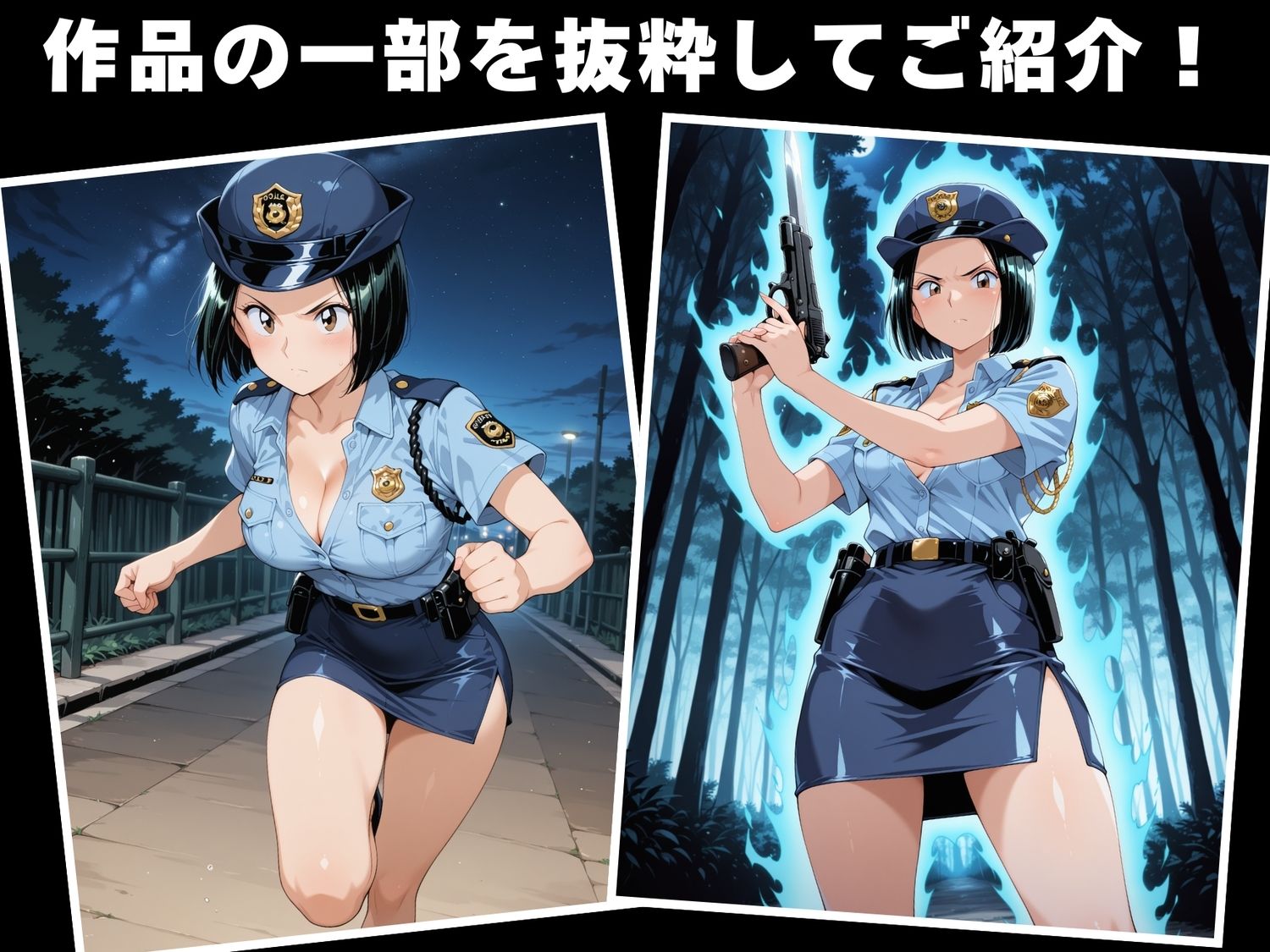 サンプル画像1:【完全敗北】早●女 リカ(にじいろスケッチ) [d_609024]