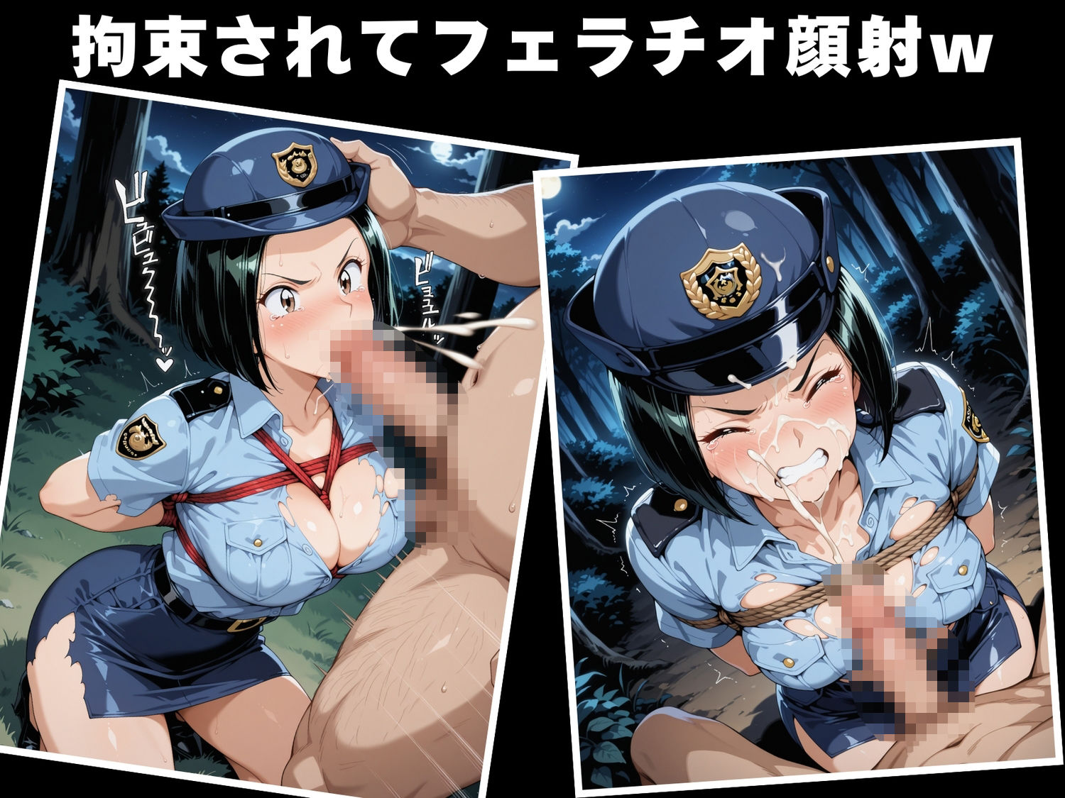 サンプル画像5:【完全敗北】早●女 リカ(にじいろスケッチ) [d_609024]