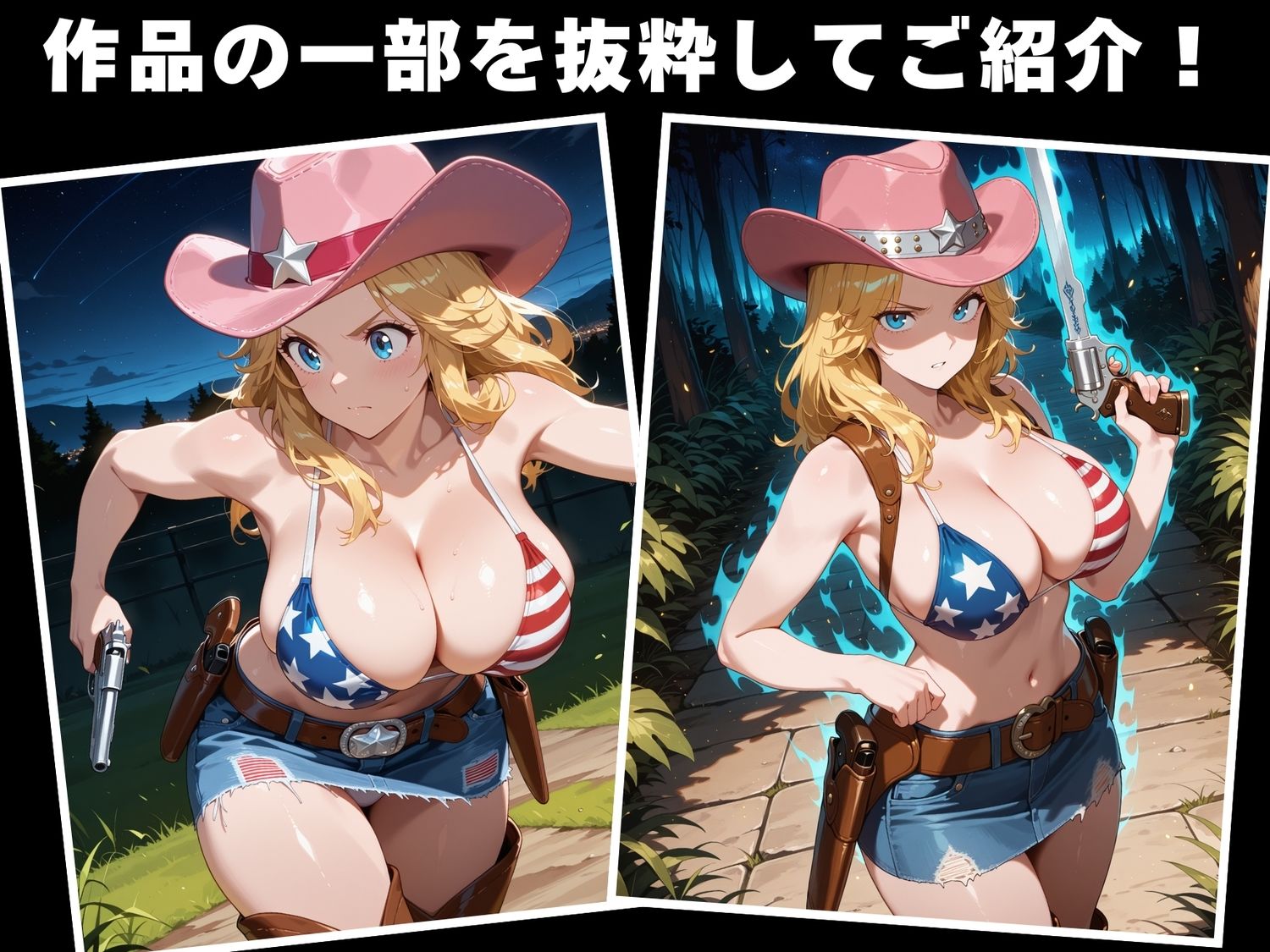 サンプル画像1:【完全敗北】ジ●ディー・爆竜・カレン(にじいろスケッチ) [d_609028]