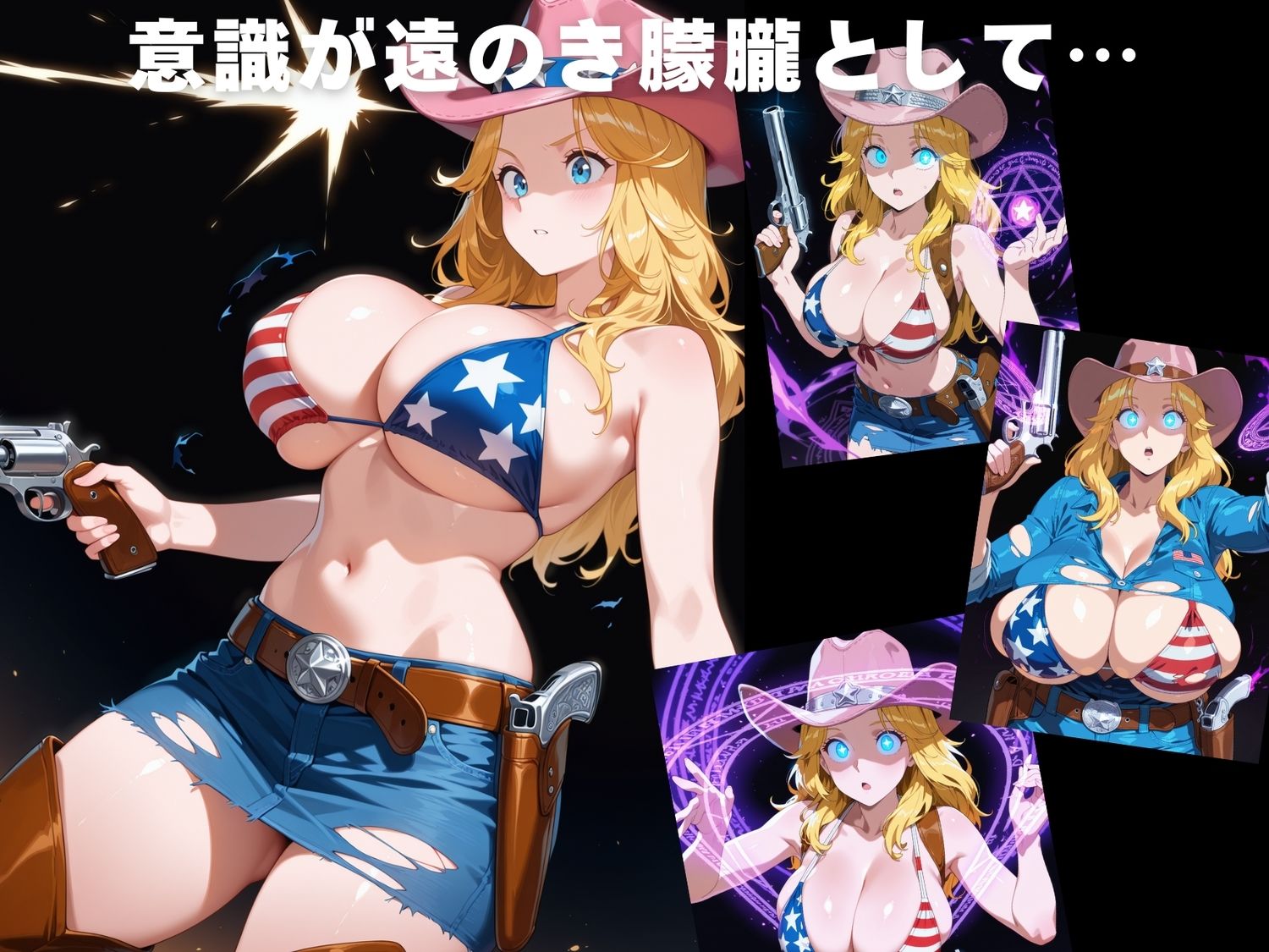 サンプル画像3:【完全敗北】ジ●ディー・爆竜・カレン(にじいろスケッチ) [d_609028]