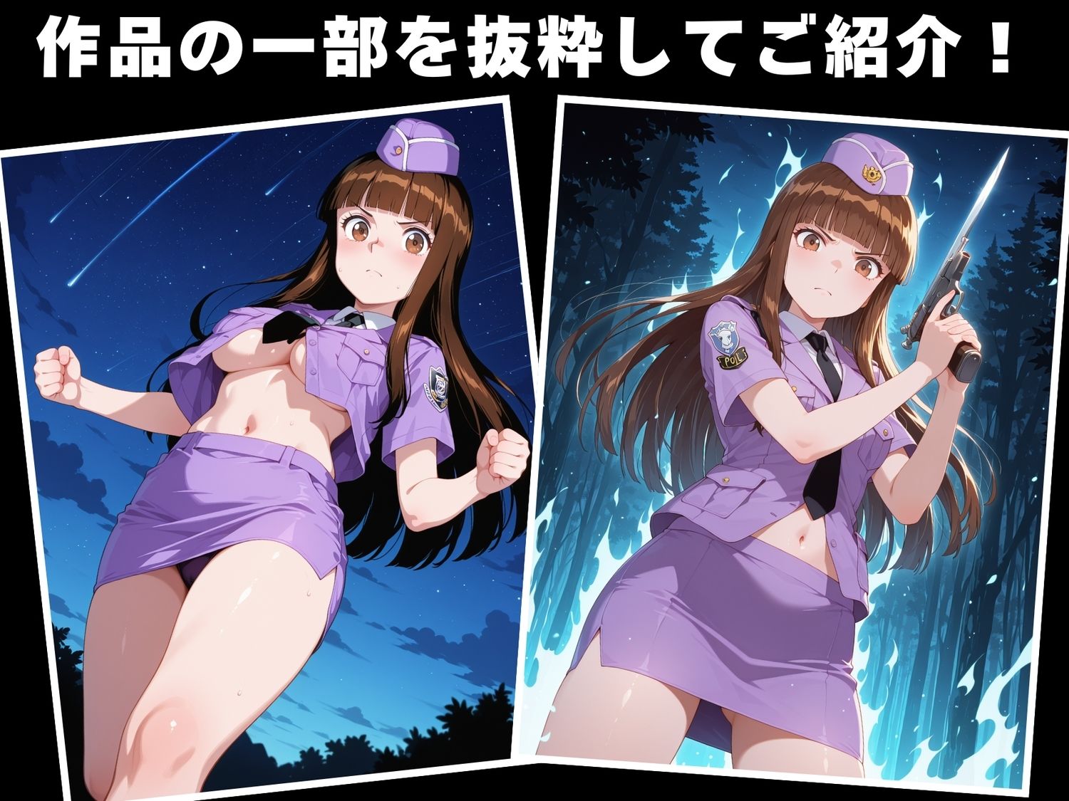 サンプル画像1:【完全敗北】麻● 愛(にじいろスケッチ) [d_609030]