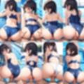同級生とスク水エッチ【500枚】