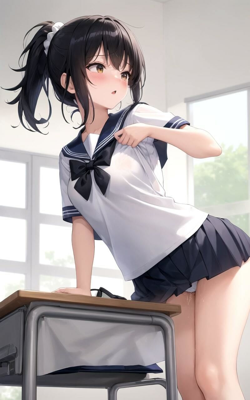 サンプル画像2:教室であの子の秘密を握って思うがままに(夢叶党) [d_609072]