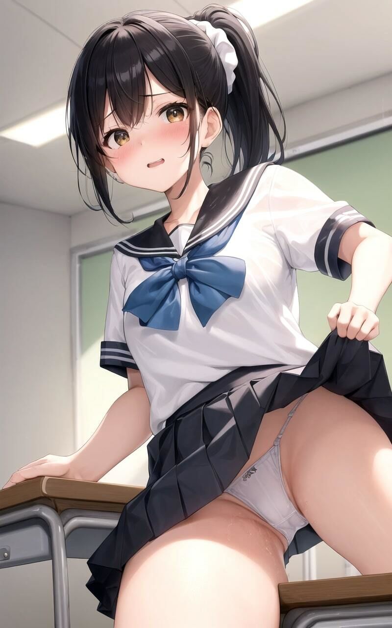 教室であの子の秘密を握って思うがままに 画像4