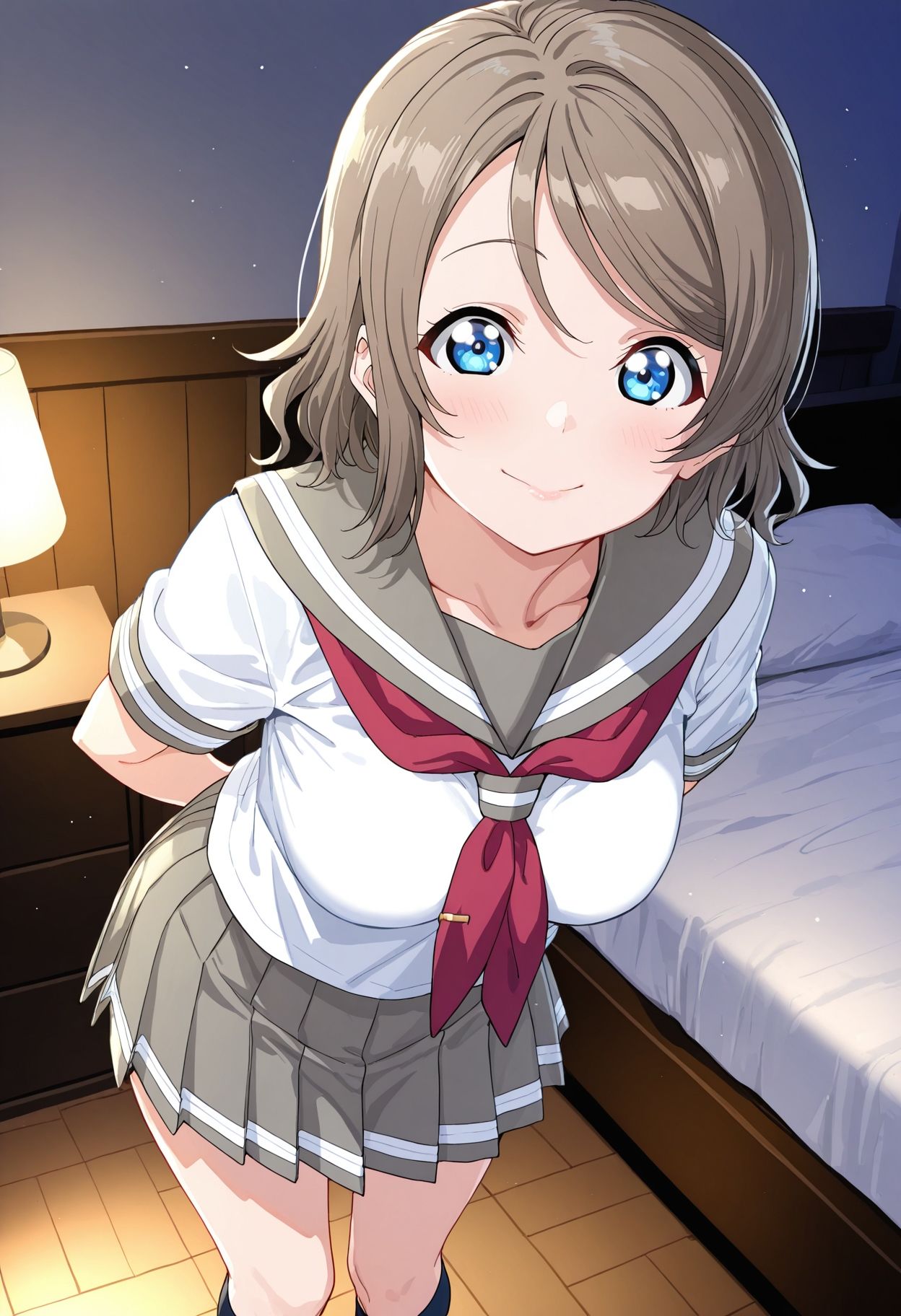 ラブライ◯! 渡◯曜 エロCG集 画像1
