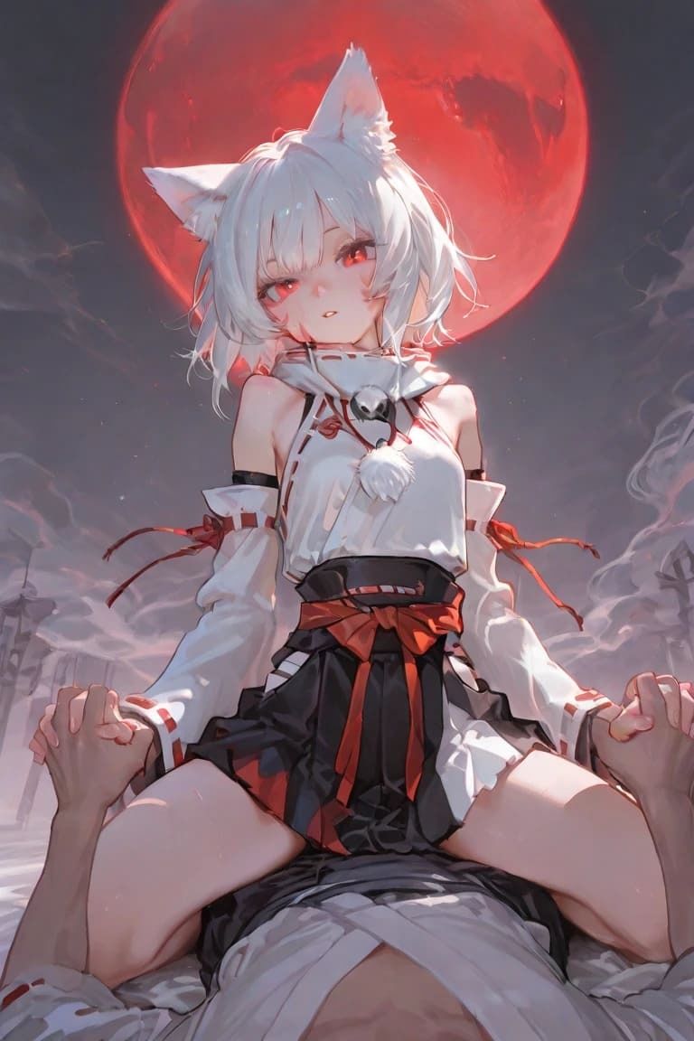 サンプル画像3:犬走椛「白狼の本能」(誘惑のささやき) [d_609093]