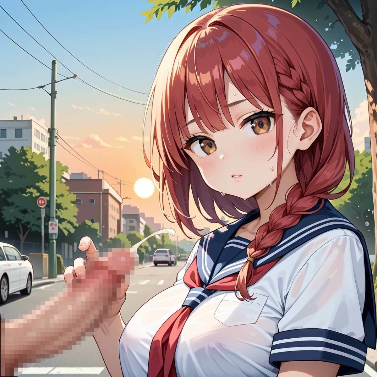 サンプル画像5:帰り道の君が、まぶしすぎて…！6えろい230枚(福丸のおうち) [d_609104]