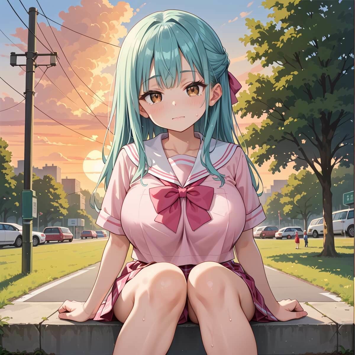 帰り道の君が、まぶしすぎて…！6えろい230枚 画像8