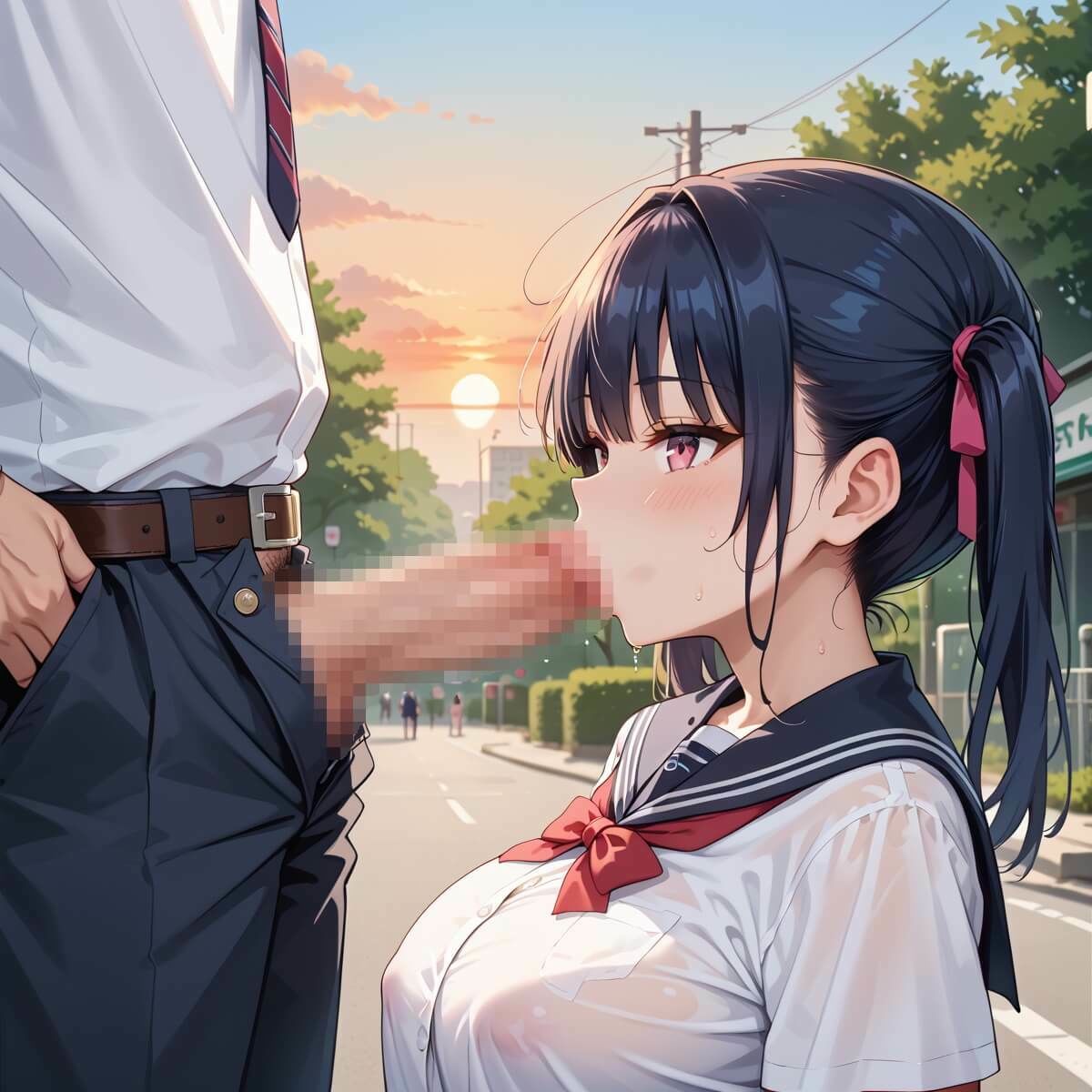 帰り道の君が、まぶしすぎて…！6えろい230枚 画像10
