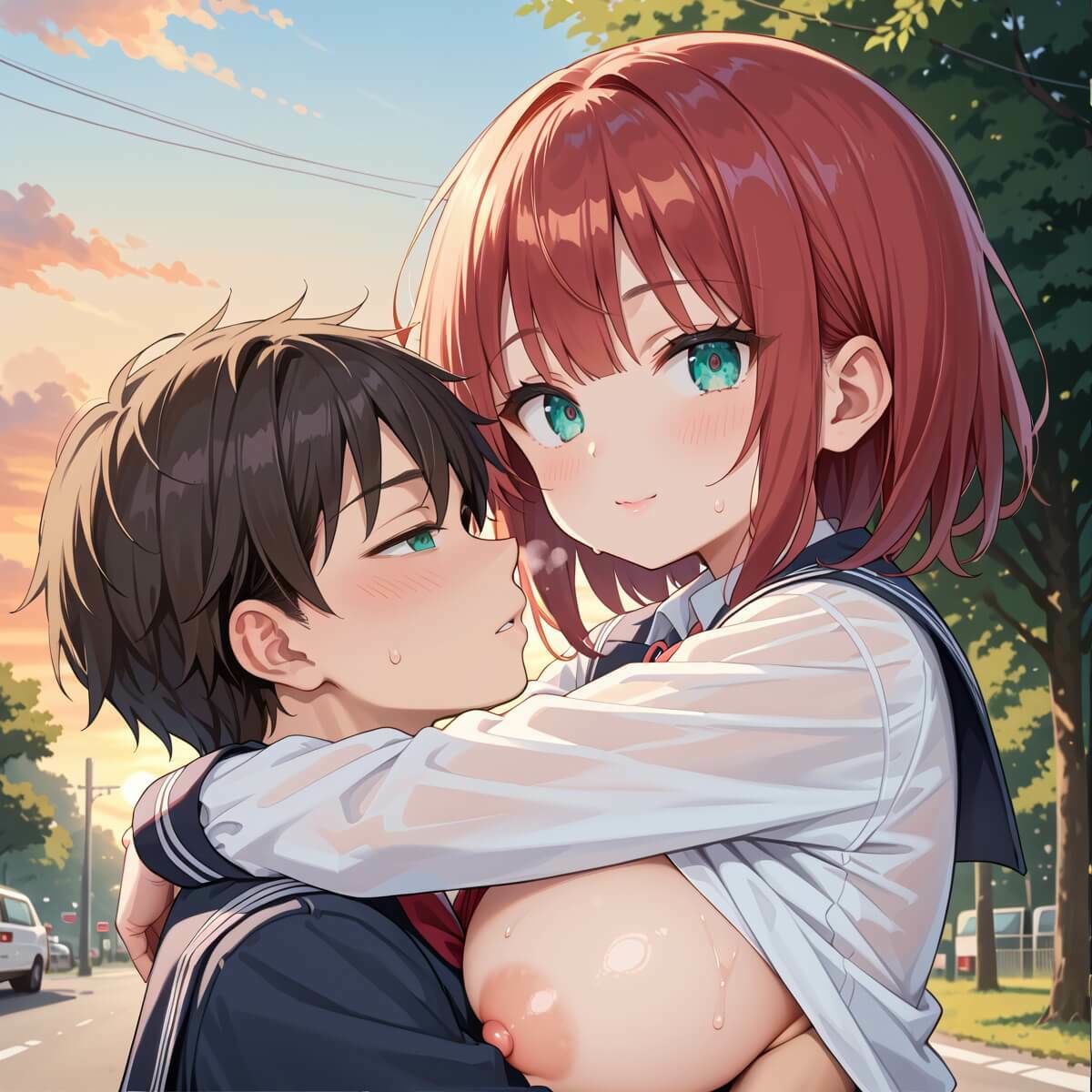 帰り道の君が、まぶしすぎて…！7えろい230枚 画像8