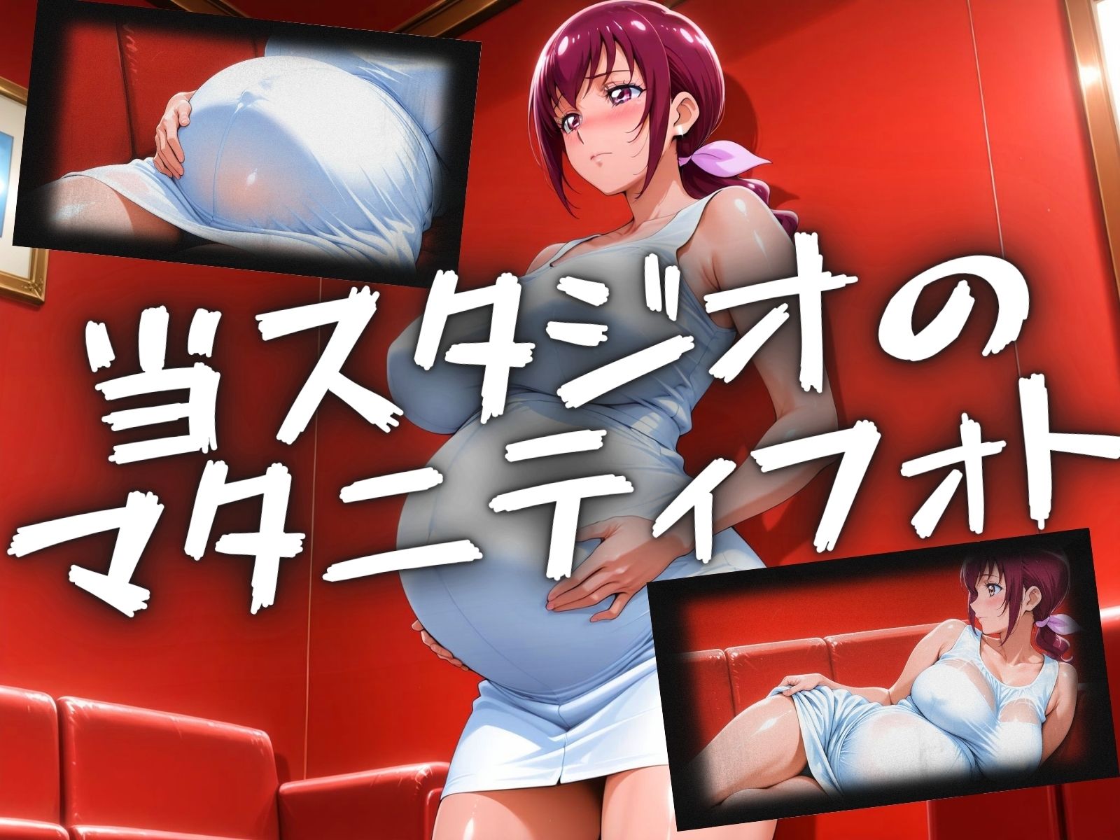 サンプル画像1:マタニティハメ撮り Ikuyoさん(鉄バット仮面) [d_609114]