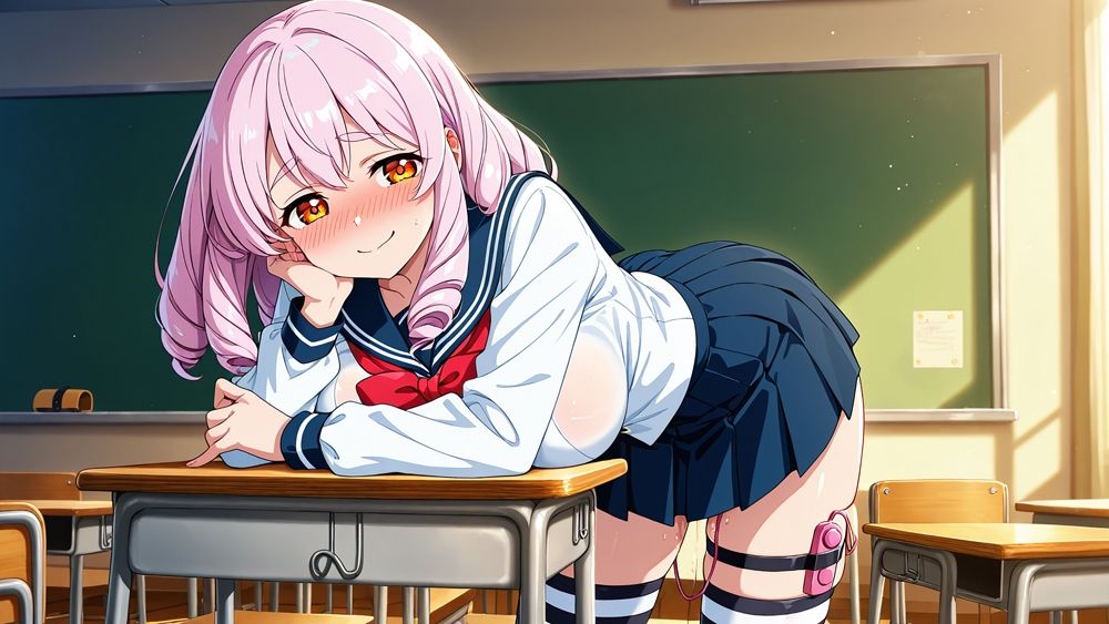 サンプル画像4:爆乳薄紫髪＆褐色グラドルが媚薬で種付け撮影会【450枚】【4K】(御一堂) [d_609117]