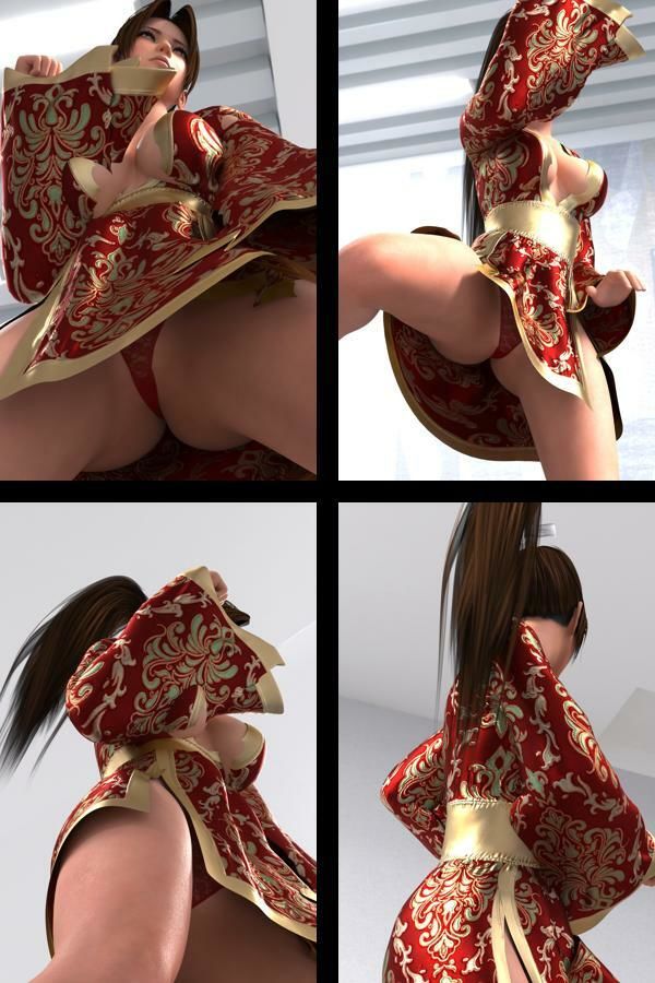 【TD100】元祖セクシー女性格闘家『不知火舞(しらぬいまい)』の写真集SexyNinja-54 画像2