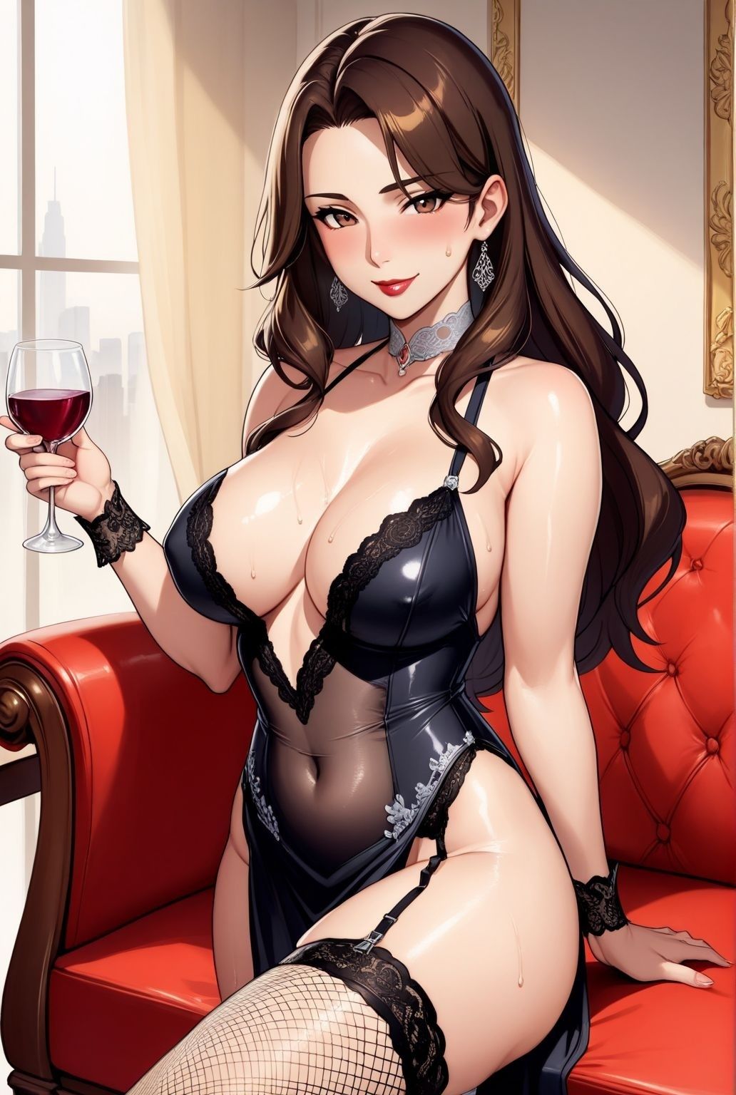 一夜限りの密会 〜人妻熟女とガーターベルト〜かな表記して 画像2