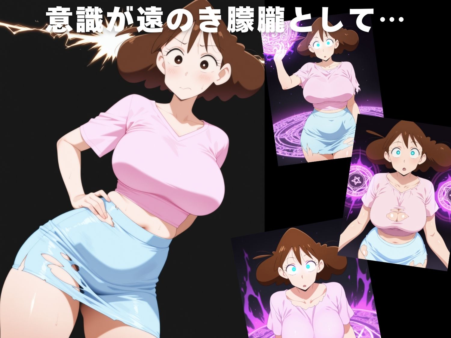 サンプル画像3:【完全敗北】野● みさえ(夢幻ぽぽろん) [d_609247]