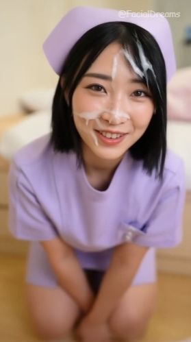 サンプル画像5:顔射後の余韻 – ナース編 Vol.2(FacialDreams) [d_609265]