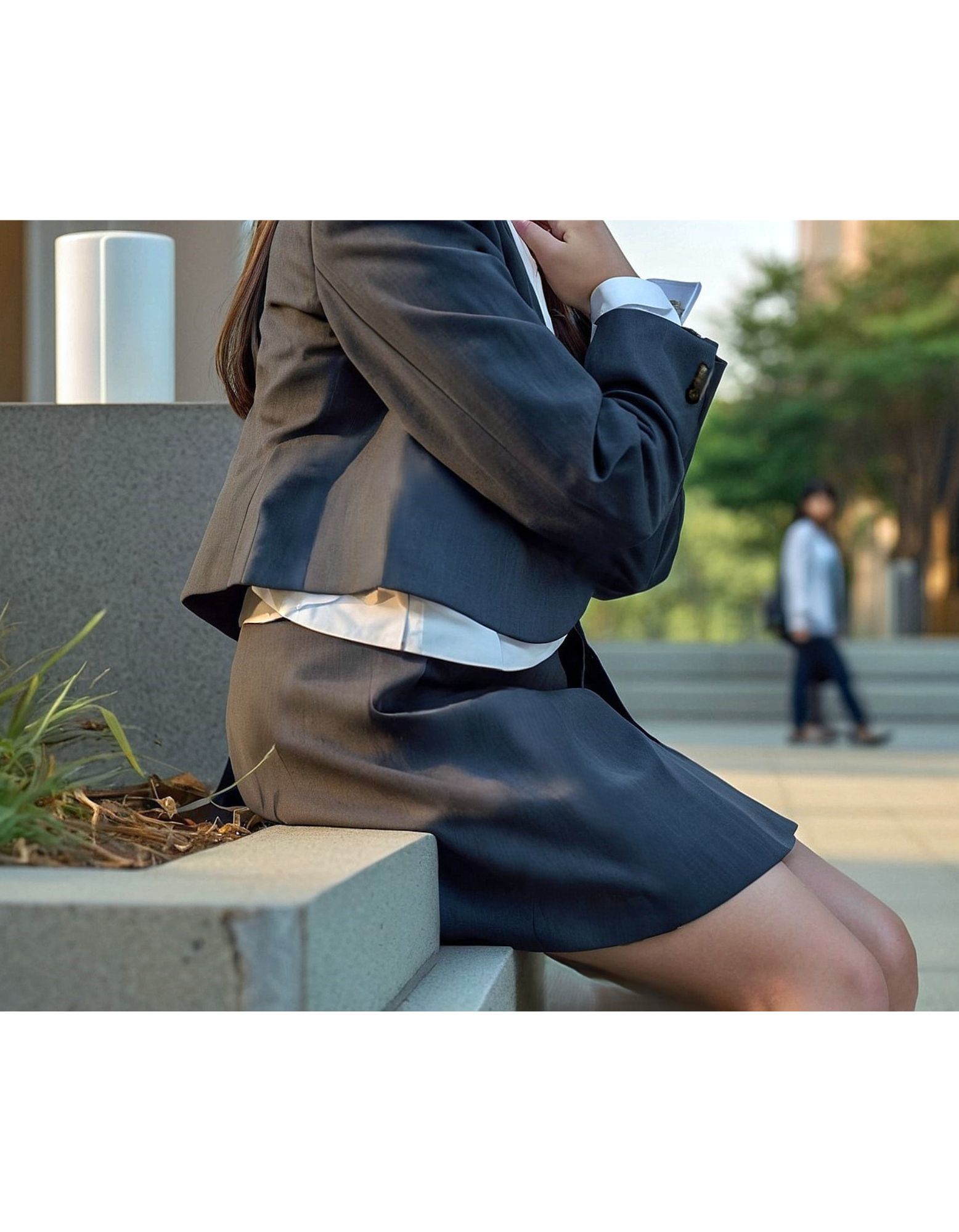 サンプル画像6:リクスー就活女子りか写真集『RIKA’s DAY』(アスファルトキャット・クリエイションズ) [d_609287]