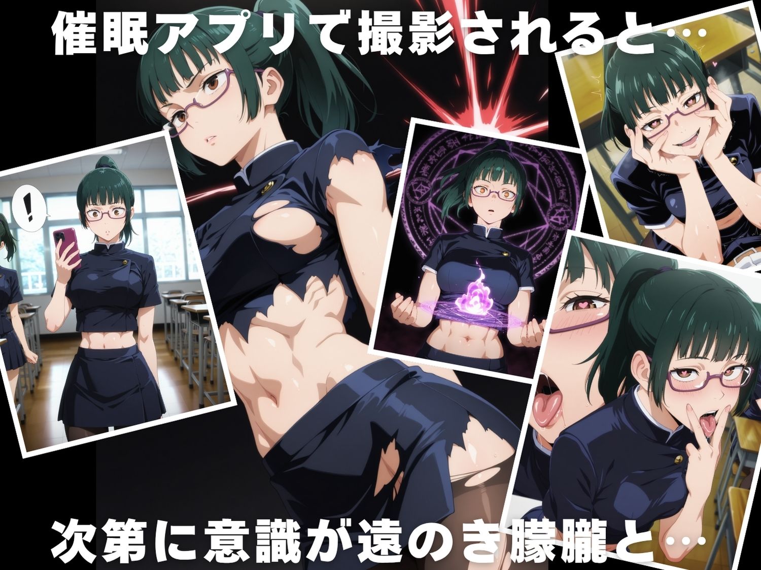【種付け・催●】禪院 ●希 画像2